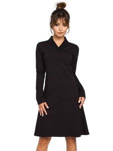Be Wear Sukienka w kolorze czarnym rozmiar: M. Czarne sukienki Be Wear, na co dzień, m, bez wzorów, bez kołnierzyka, bez ramiączek, maxi, proste. Za 166,88 zł.