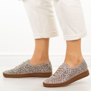 Multi skórzane półbuty damskie Filippo Dp6830/26. Półbuty Filippo, na lato, bez wzorów, z jeansu, bez obcasa, bez zapięcia. Za 219,00 zł.