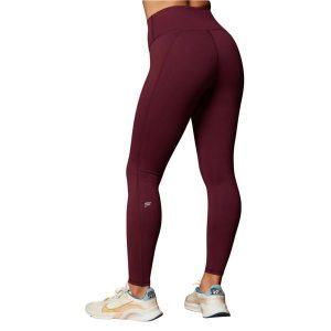 Damskie legginsy z wysokim stanem Fabletics Define. Brązowe legginsy FABLETICS, bez wzorów, z elastanu, z podwyższonym stanem. Za 299,70 zł.