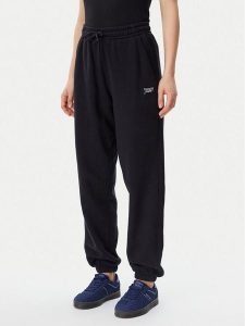 Tommy Jeans Spodnie dresowe Script DW0DW20670 Czarny Relaxed Fit. Czarne spodnie dresowe Tommy Jeans, xl, bez wzorów, z bawełny. Za 239,99 zł.