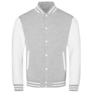 Kurtka Unisex Varsity Dla Dorosłych. Niebieskie kurtki AWDIS, s, bez wzorów, bez kaptura. Za 181,99 zł.