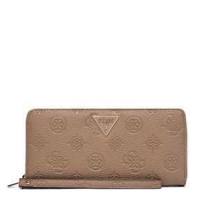 Portfel Guess. Brązowe portfele Guess, z aplikacjami. Za 199,99 zł.
