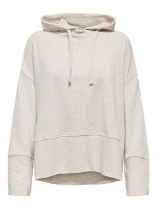 JDY Bluza "Mesa" w kolorze kremowym rozmiar: XL. Brązowe bluzy JDY, xl, bez wzorów, z kapturem. Za 124,95 zł.