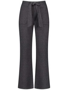 Gerry Weber Spodnie w kolorze czarnym rozmiar: 40. Czarne spodnie z wysokim stanem Gerry Weber, bez wzorów, z materiału, z podwyższonym stanem. Za 184,46 zł.