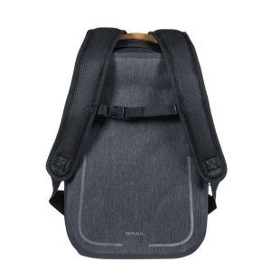 Plecak Rowerowy Urban Dry Backpack 18 Litrów 27 X 16 X 45 Cm - Szary. Czarne plecaki BASIL. Za 488,00 zł.
