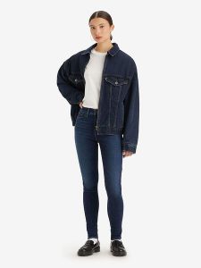 Levi's Dżinsy "310" - Skinny fit - w kolorze granatowym rozmiar: W27/L28. Niebieskie jeansy Levi's®, z aplikacjami. Za 166,32 zł.