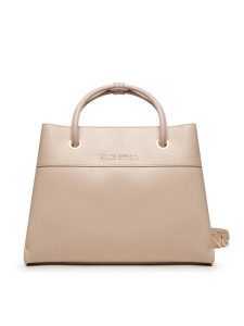 Valentino Torebka Alexia VBS5A802 Beżowy. Brązowe torebki klasyczne Valentino, bez wzorów, ze skóry, bez dodatków. Za 499,99 zł.