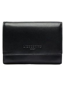 Liebeskind Berlin Skórzany portfel w kolorze czarnym - 13 x 10 x 3 cm rozmiar: onesize. Czarne portfele Liebeskind Berlin, bez wzorów, z materiału. Za 243,84 zł.