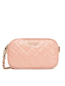 Nine West Torebka LILLA2 Różowy. Czerwone listonoszki Nine West, bez wzorów, z materiału, bez dodatków. Za 149,99 zł.