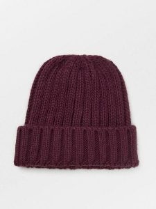 Becksöndergaard Czapka beanie w kolorze bordowym rozmiar: onesize. Czerwone czapki Becksöndergaard, bez wzorów, z materiału. Za 82,99 zł.