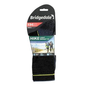 Skarpety do turystyki damskie Bridgedale HIKE LW COOL PERF. Czarne skarpetki Bridgedale, bez wzorów. Za 88,99 zł.