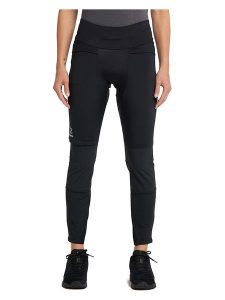 Haglöfs Legginsy funkcyjne "Luna" w kolorze czarnym rozmiar: XS. Czarne legginsy Haglöfs, bez wzorów, z materiału. Za 386,32 zł.