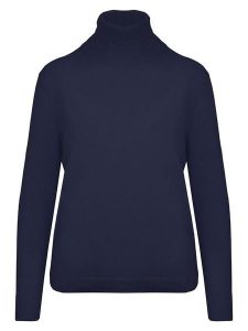 Malo Optimum Golf w kolorze granatowym rozmiar: S. Niebieskie golfy Malo Optimum, bez wzorów, z kaszmiru. Za 282,80 zł.