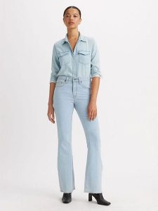 Levi's Dżinsy - Bootcut fit - w kolorze błękitnym rozmiar: W33/L32. Niebieskie jeansy Levi's®, z aplikacjami, z podwyższonym stanem. Za 196,70 zł.