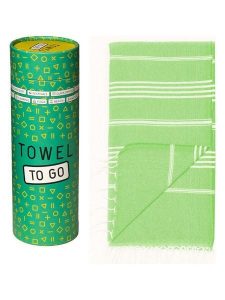 Samimi Chusta hammam w kolorze zielonym - 180 x 100 cm rozmiar: onesize. Zielone apaszki i chusty Samimi, bez wzorów, z bawełny. Za 78,28 zł.