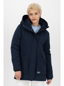 Alife and kickin Parka "FloraAK" w kolorze granatowym rozmiar: L. Niebieskie płaszcze Alife and Kickin, l, bez wzorów, bez kaptura. Za 292,95 zł.