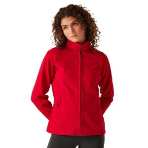 Damski Softshell Uproar. Czerwone kurtki Regatta, xl, bez wzorów, z softshellu, bez kaptura. Za 149,99 zł.