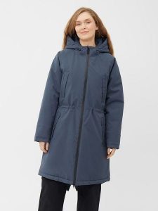 Derbe Parka w kolorze granatowym rozmiar: 44. Niebieskie płaszcze Derbe, bez wzorów, bez kaptura. Za 397,95 zł.