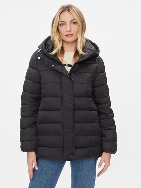 United Colors Of Benetton Kurtka zimowa 2NIWDN013 Czarny Regular Fit. Czarne kurtki United Colors of Benetton, na zimę, bez wzorów, z syntetyku, bez kaptura. Za 339,99 zł.