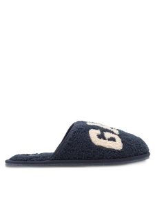 Gap Kapcie GCD001F1TWELYBGP Granatowy. Niebieskie kapcie GAP, bez wzorów, z materiału. Za 129,99 zł.