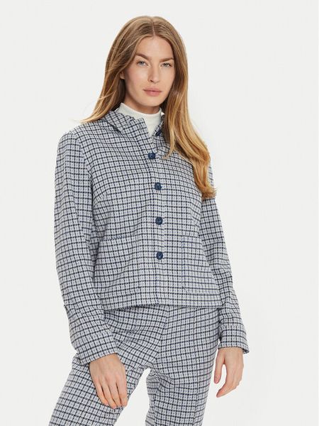 Olsen Marynarka 15001451 Błękitny Regular Fit. Niebieskie marynarki i żakiety Olsen, bez wzorów, z syntetyku. Za 319,99 zł.