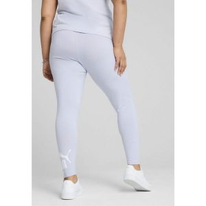 Legginsy damskie z logo No. 1 ESS PUMA Cool Weather Blue. Niebieskie legginsy Puma, bez wzorów, z gumy. W wyprzedaży za 94,00 zł.
