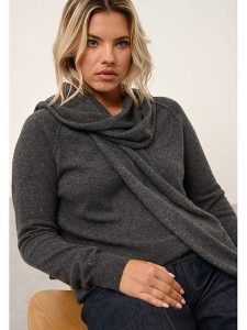 Perfect Cashmere Kaszmirowy szal "Spencer" w kolorze antracytowym - 200 x 30 cm rozmiar: onesize. Czarne szaliki Perfect Cashmere, bez wzorów, z kaszmiru. Za 313,27 zł.