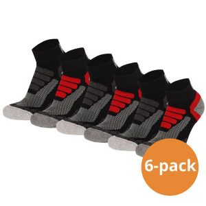Skarpety turystyczne Xtreme Quarter, 6 par., Multi Black. Czarne skarpetki XTREME SOCKSWEAR, bez wzorów. Za 181,99 zł.