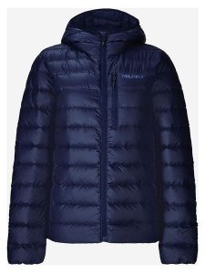 Marmot Kurtka pikowana "Highlander" w kolorze granatowym rozmiar: XL. Niebieskie kurtki Marmot, xl, bez wzorów, bez kaptura. Za 532,06 zł.