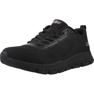 Buty SKECHERS BOBS B LITE Czarny. Czarne buty trekkingowe Skechers, z tkaniny, bez zapięcia. Za 243,99 zł.