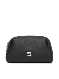 KARL LAGERFELD Kosmetyczka B4W32027 Czarny. Czarne torebki klasyczne KARL LAGERFELD, bez wzorów, ze skóry, bez dodatków. Za 529,99 zł.