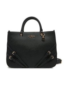 Guess Torebka HWZG96 36060 Czarny. Czarne torebki klasyczne Guess, z aplikacjami, ze skóry, bez dodatków. Za 309,99 zł.