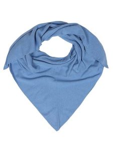 Zwillingsherz Chusta trójkątna w kolorze niebieskim - 200 x 100 cm rozmiar: onesize. Niebieskie apaszki i chusty Zwillingsherz, bez wzorów, z materiału. Za 136,13 zł.