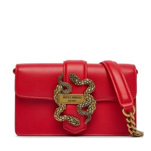 Torebka Just Cavalli. Czerwone torebki klasyczne Just Cavalli, bez wzorów, bez dodatków. Za 519,99 zł.