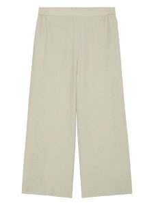 Marc O´Polo Kuloty w kolorze beżowym rozmiar: 44. Brązowe spodnie z wysokim stanem bez wzorów, z podwyższonym stanem. Za 193,24 zł.