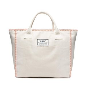 Torebka Banana Moon. Brązowe shopper bag Banana Moon, bez wzorów, bez dodatków. Za 259,99 zł.