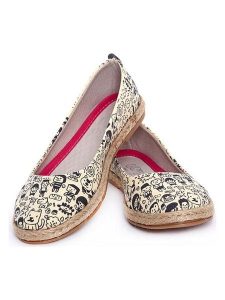 Goby Espadryle w kolorze czarno-kremowym rozmiar: 39. Brązowe espadryle Goby, bez wzorów, bez obcasa. Za 223,99 zł.