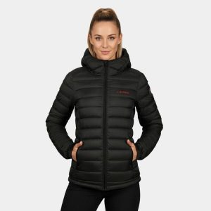 Kurtka damska Alpinus Tunari. Czarne kurtki ALPINUS, bez wzorów, bez kaptura. Za 349,00 zł.