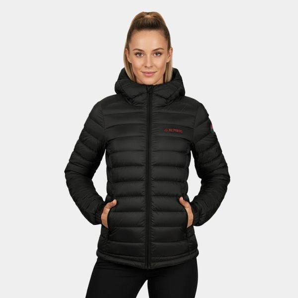 Kurtka damska Alpinus Tunari. Czarne kurtki ALPINUS, m, bez wzorów, bez kaptura. Za 209,00 zł.
