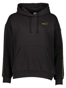 Puma Bluza "Essentials Tape" w kolorze czarnym rozmiar: L. Czarne bluzy Puma, l, bez wzorów, z kapturem. Za 186,95 zł.