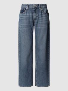Pepe Jeans Dżinsy "Nicky" - Comfort fit - w kolorze niebieskim rozmiar: W26/L32. Niebieskie jeansy Pepe Jeans, z aplikacjami, z jeansu, z podwyższonym stanem. Za 294,28 zł.