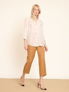 BGN Koszula w kolorze białym rozmiar: 34. Białe koszule BGN, bez wzorów, bez kołnierzyka, bez ramiączek. Za 143,99 zł.