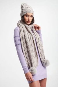 Szal damski TWINSET. Szaliki Twinset Milano, bez wzorów. Za 359,00 zł.