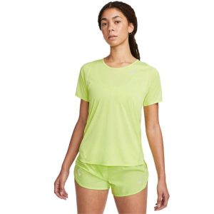 Odzież Nike. Zielona koszulki sportowe Nike, bez wzorów, bez ramiączek. Za 199,99 zł.