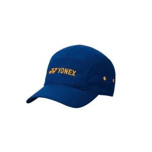 Czapka tenisowa Yonex Cap sapphire. Brązowe czapki YONEX, bez wzorów, z materiału. Za 139,00 zł.