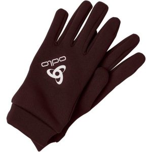 Rękawiczki zimowe multifunkcyjne dla dorosłych Odlo STRETCHFLEECE LINER E. Brązowe rękawiczki ODLO, na zimę, bez wzorów. W wyprzedaży za 83,99 zł.
