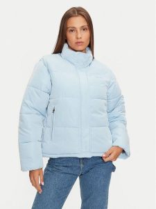 REPLAY Kurtka zimowa W7808A.000.84466 Błękitny Loose Fit. Niebieskie kurtki Replay, na zimę, xl, bez wzorów, z syntetyku, bez kaptura. Za 599,99 zł.