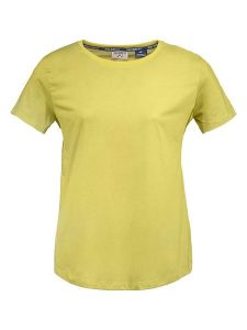 DOLOMITE Koszulka "Pelmo DRI" w kolorze żółtym rozmiar: XXL. Żółte bluzki Dolomite, xxl, bez wzorów, z bawełny, bez kołnierzyka, bez ramiączek. Za 78,66 zł.