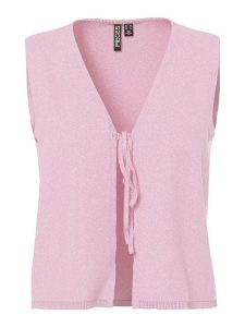 Pieces Kamizelka "Pcbree" w kolorze jasnoróżowym rozmiar: XL. Różowe kamizelki Pieces, xl, bez wzorów, bez kołnierzyka, bez ramiączek, bez kaptura. Za 52,42 zł.