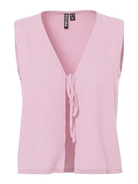 Pieces Kamizelka "Pcbree" w kolorze jasnoróżowym rozmiar: XL. Różowe kamizelki Pieces, xl, bez wzorów, bez kołnierzyka, bez ramiączek, bez kaptura. Za 52,42 zł.